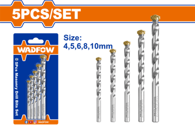 Набор сверл для каменной кладки из 5 шт.