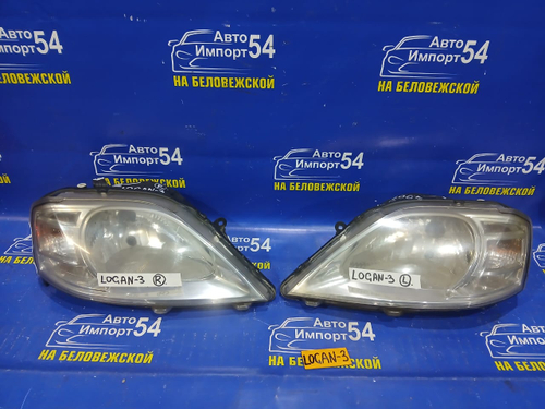 Фара передняя левая RENAULT LOGAN 2010
