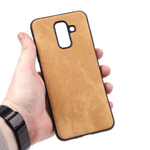 Чехол текстильный для Samsung Galaxy A6+ (2018), 010817 Серый