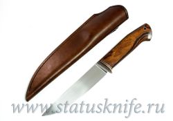 Нож авторский М390 медь G10 мельхиор ironwoodфотография - 9