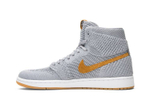 Кроссовки Jordan Air Jordan 1 Retro High Flyknit Wolf Grey