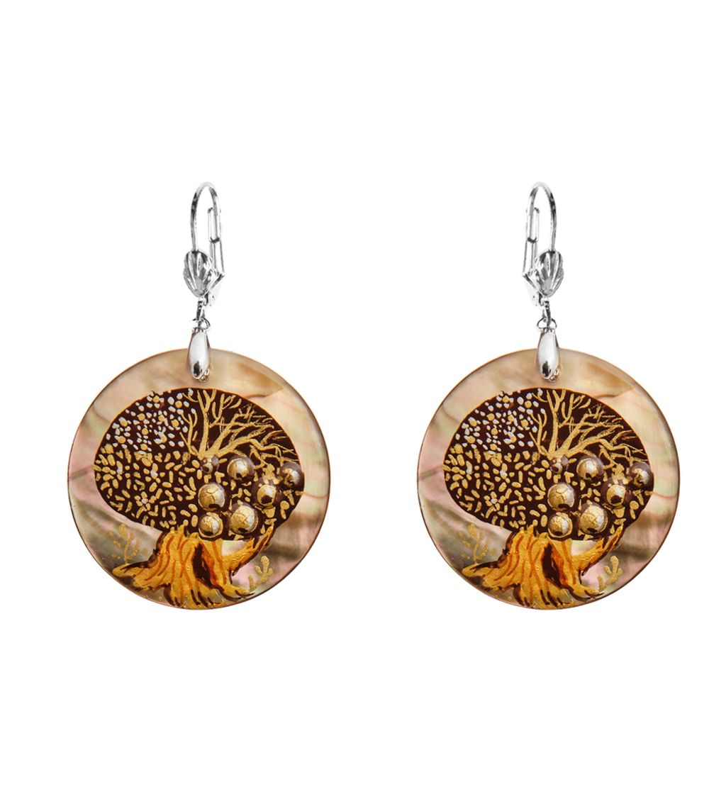 ШК-55/ 66-C Комплект из перламутра «Дерево жизни»