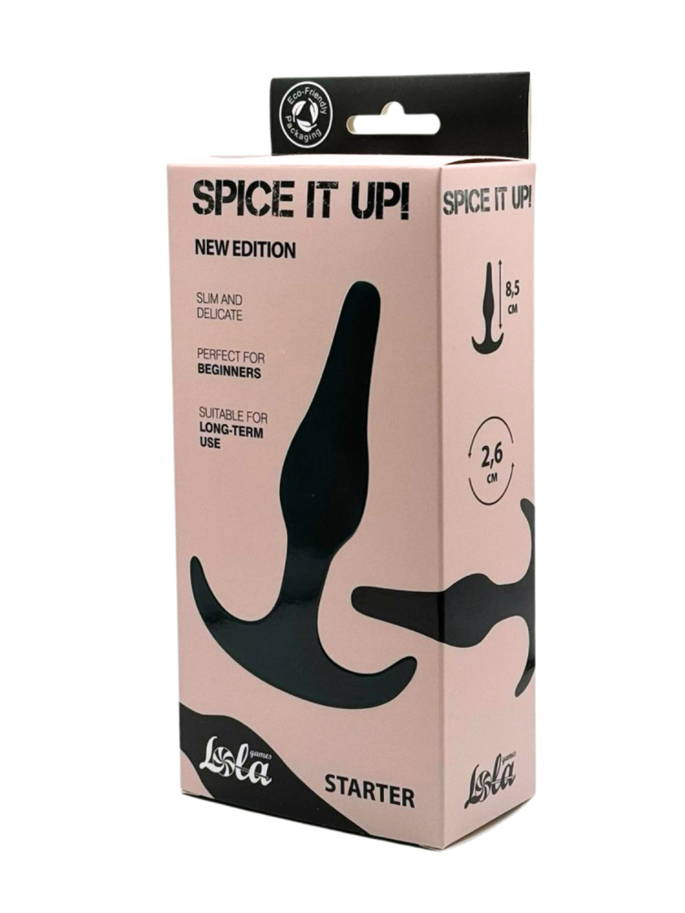 Lola games Spice it up Starter Black - Анальная пробка