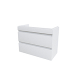 Тумба подвесная с ящиками IDDIS Zodiac, белая, 80 см, ZOD8CB0i95