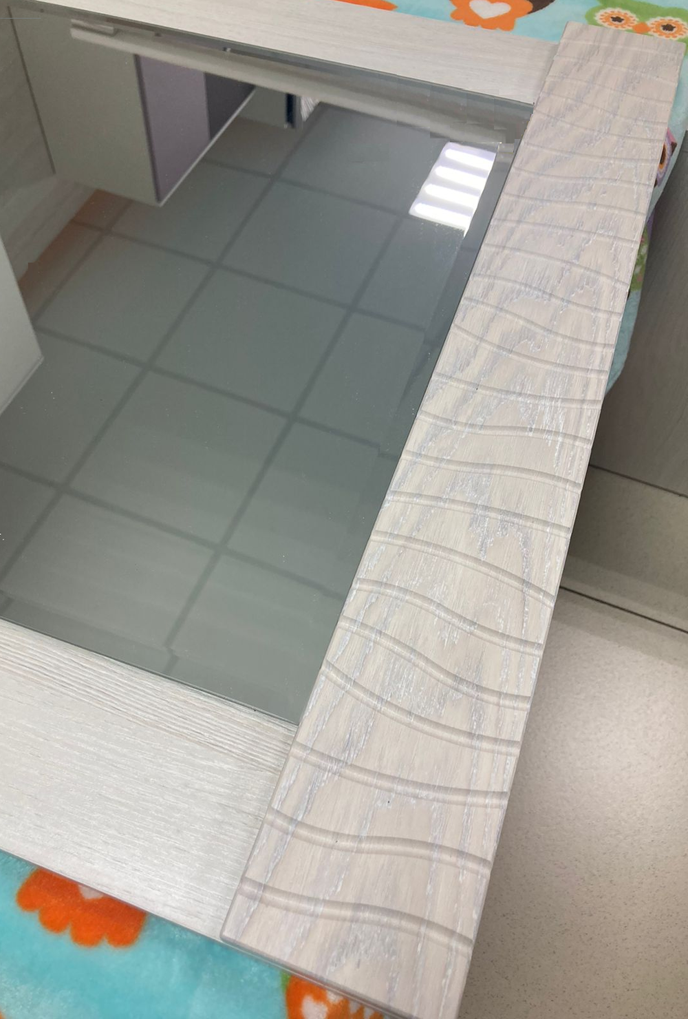 Зеркало Монако З-06 ясень белый/12