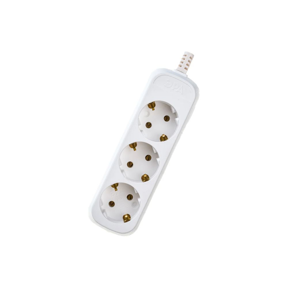 ЭРА Колодка 3 гн. 250В 16А земля корпус негорючий PP черный KX-3e-B 5419