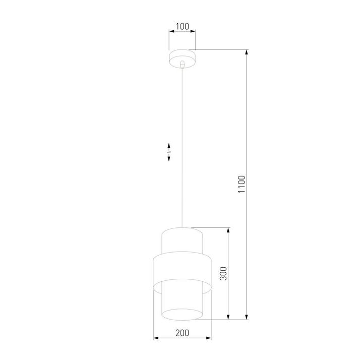 Подвесной светильник TK Lighting 4377 Calisto