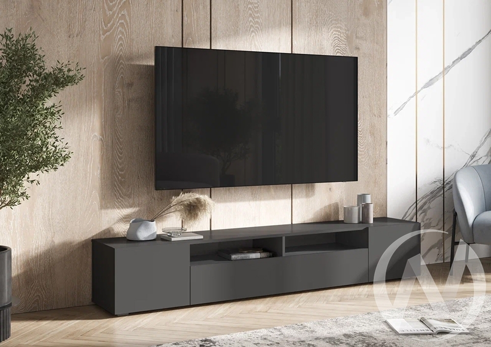 Тумба ТВ (2000) Сити (графит)