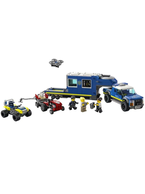 Лего 60315 Полицейский мобильный командный трейлер Lego City