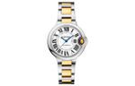 CARTIER Blue Balloon Collection Automatic Mechanical Movement 30m Waterproof Women"s Watch Watch White Dial