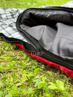 Спальный мешок Balmax elit - 7 градусов Красный/Черный