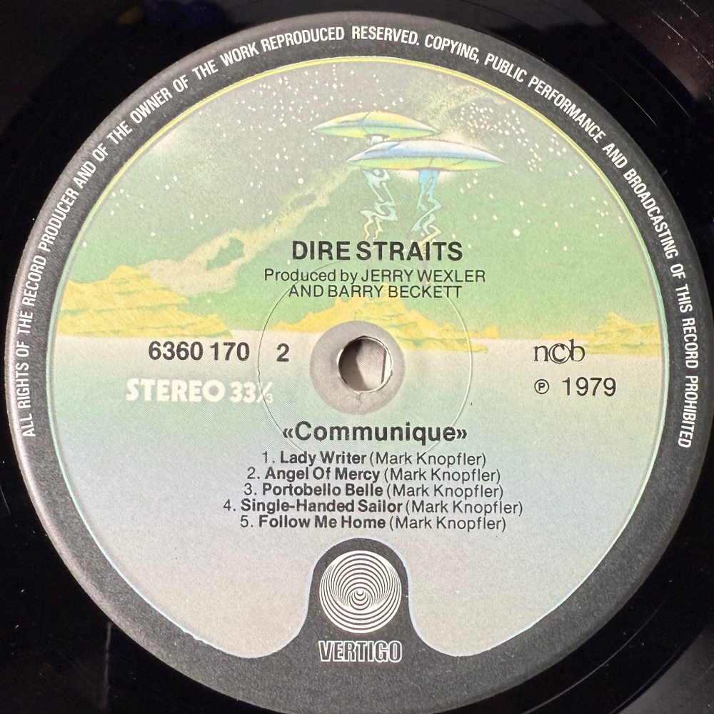 Dire Straits - Communique (Скандинавия 1979г.)