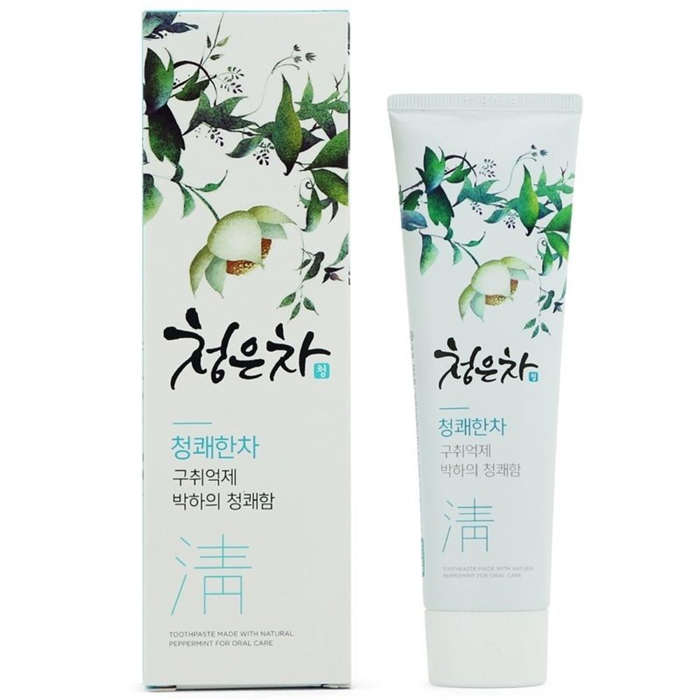 Зубная паста Aekyung 2080 Cheong-Eun-Cha Fresh Tea Toothpaste(120 гр)