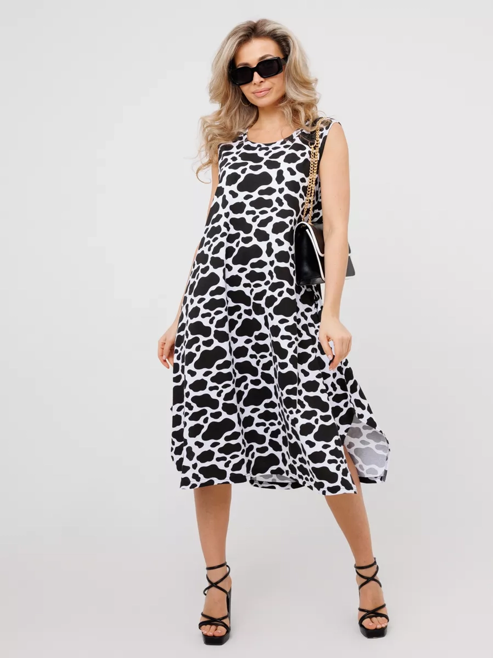 Платье сарафан летний больших размеров пляжный домашний