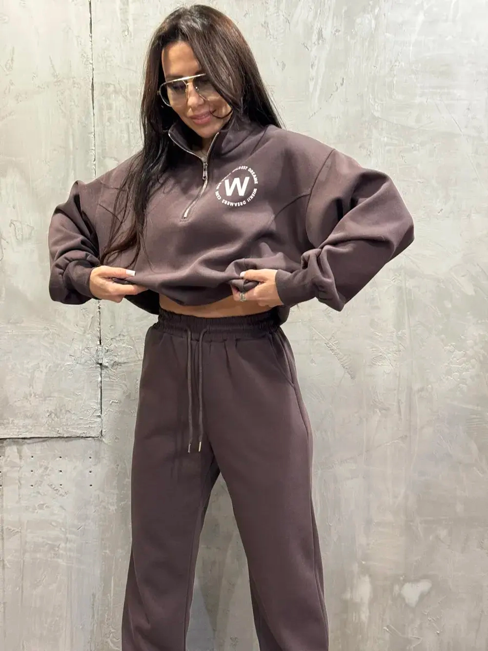 Спортивный женский костюм без флиса W