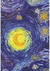 Bloknot \ Блокнот \ Notepad Ulduzlu Gecə (xətli)