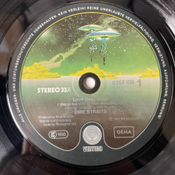 Винтажная виниловая пластинка LP Dire Straits Love Over Gold (Germany 1982)
