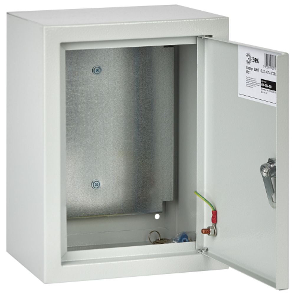Корпус металлический ЭРА ЩМП-3.2.1 (290х220х155) IP31 УХЛЗ серый