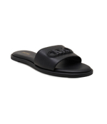 Шлепанцы кожаные saylor Michael Kors - черный(40H3SYFA1L)