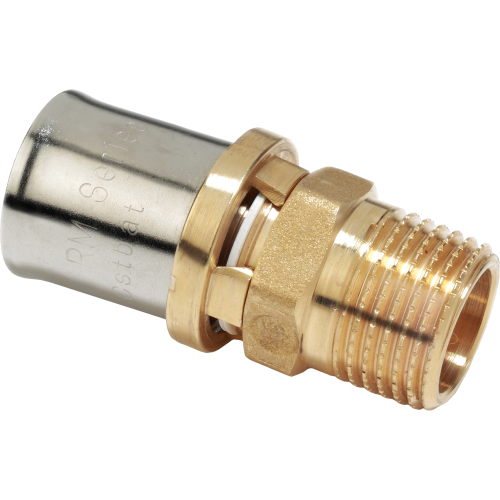 Муфта-пресс Giacomini латунь НР 26х3/4", RM107Y049