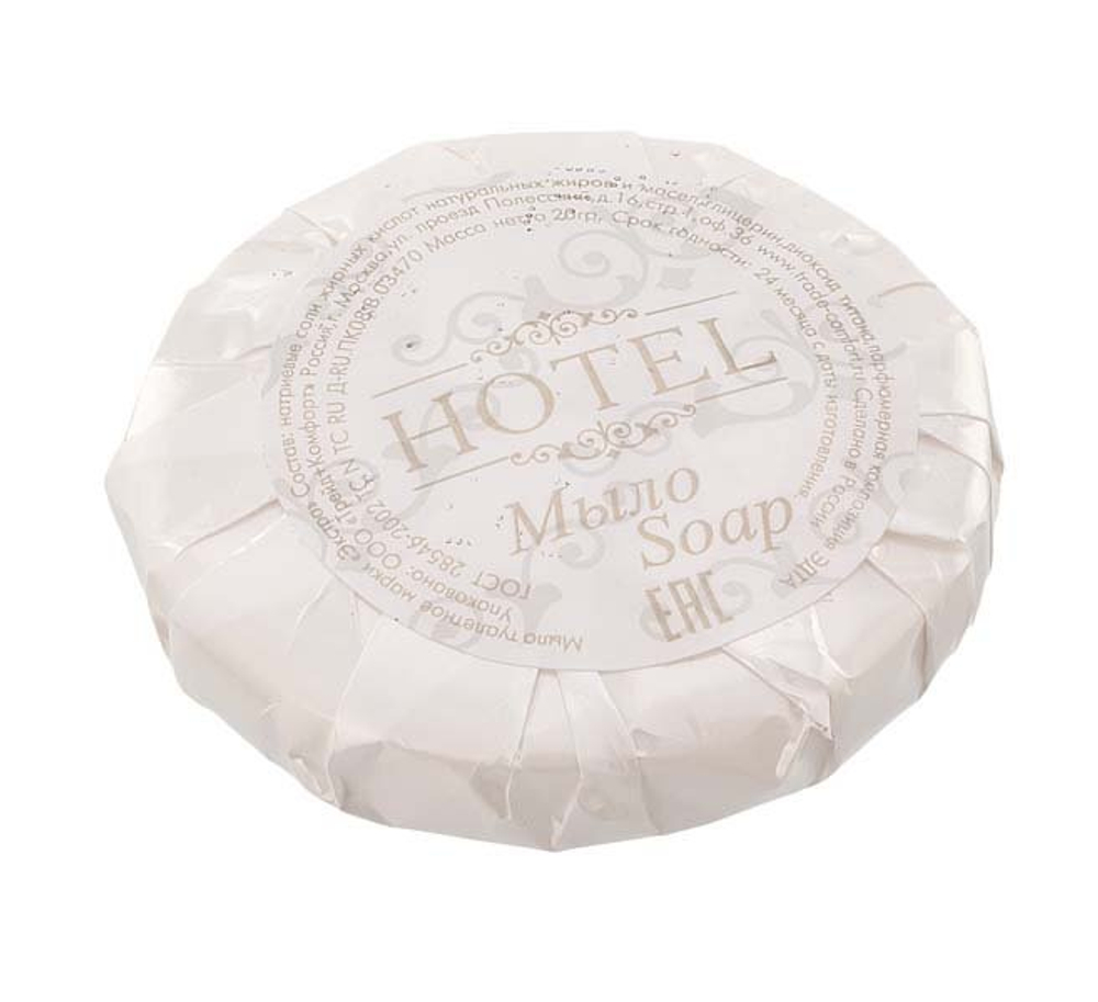 Мыло туалетное Hotel 20 г,  в гофре