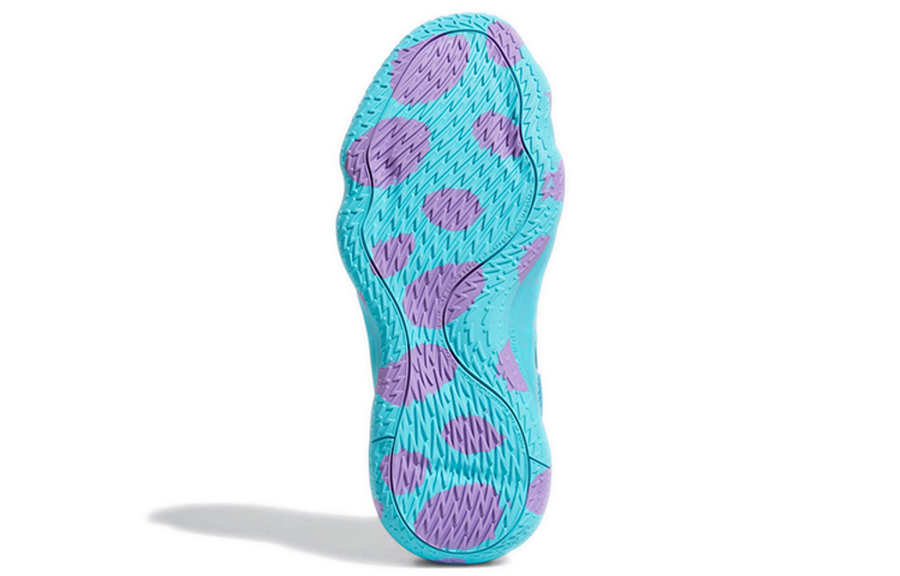 Кроссовки Monsters X Adidas Dame 7 Extply "Sulley"