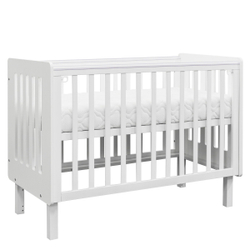 Кровать Antemi Mari 120х60 Ник 14 б/б Белый