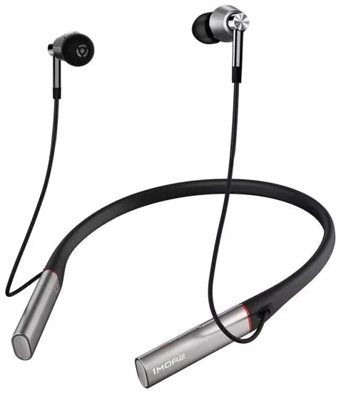 Беспроводные наушники 1MORE Triple Driver BT In-Ear E1001BT, USB Type-C, black/silver
