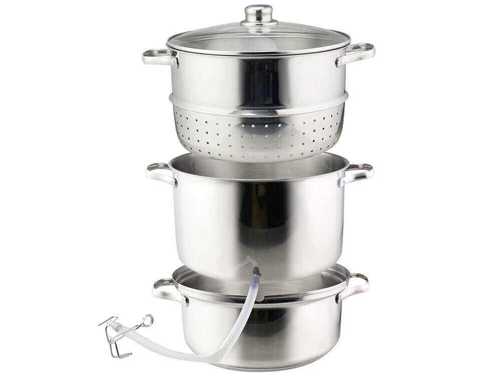 Соковарка 8л нерж 3 чаши DILETTO