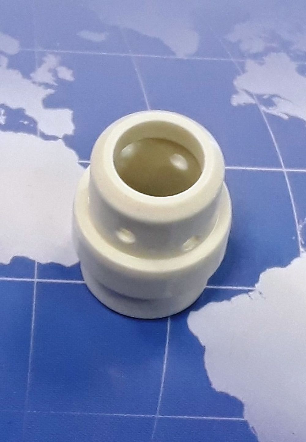 BD-60100 Распределитель газа (газораспределитель / диффузор), стандартный 20 мм., пластиковый, для ручных сварочных MIG/MAG горелок типа MF-23 ИТС BD60100