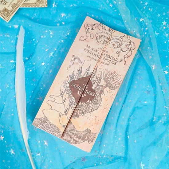 Карта-постер "Гарри Поттер" 77х22 см