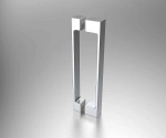 Душевая дверь Vincea ALPHA VDS-3AL 110 хром/текстурное