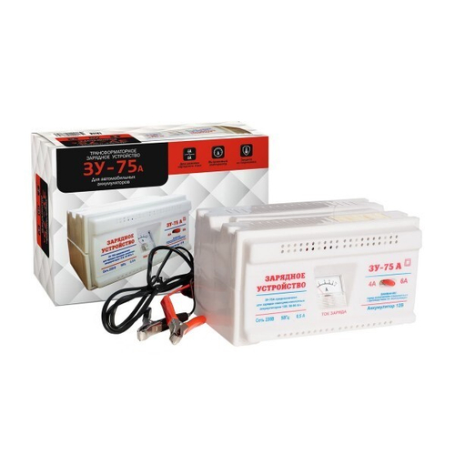Устройство зарядное ЗУ-75 А 12В трансформаторное (Оборонприбор)
