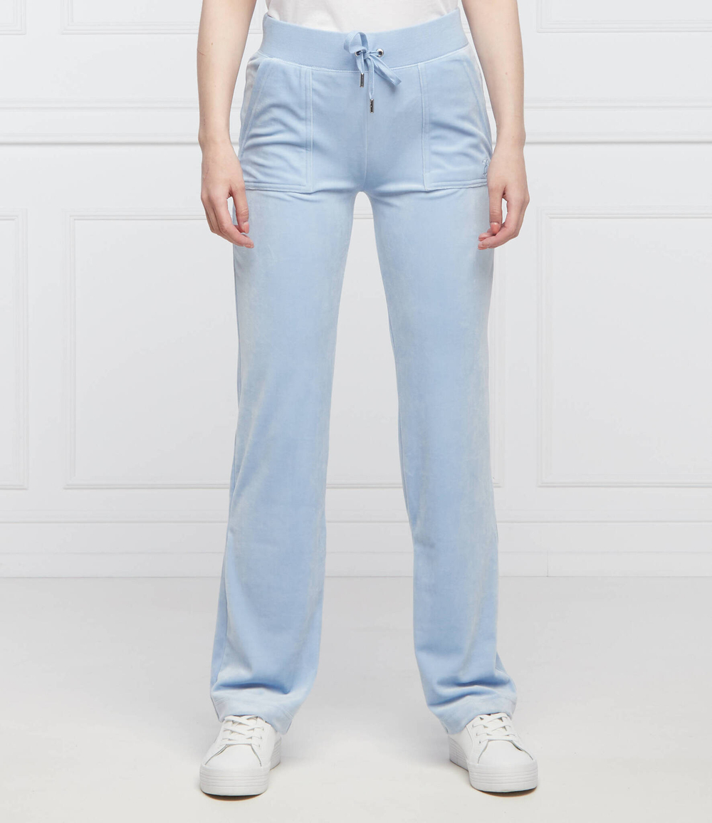 спортивные штаны del ray Juicy Couture - голубой(JCAP180)
