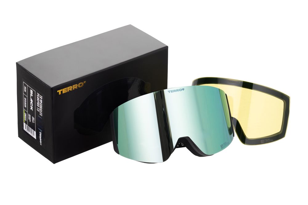 Маска TERRO T3- PEAKPRO Green