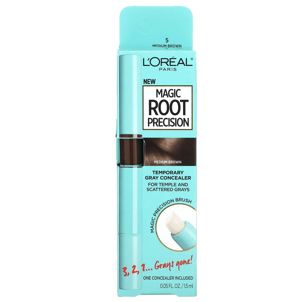 L'Oréal, Magic Root Precision, коричневый, 15 мл (0,05 жидк. унц.)