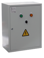 Щит АВР 25А 2 ввода IP54 без секционного автомата Бюджетный (комплектующие IEK и ESQ) - фото 1