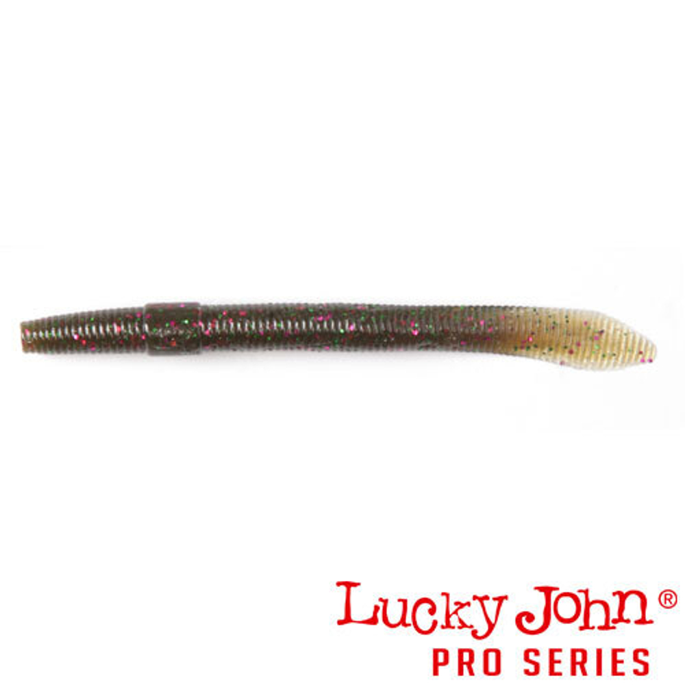 Черви съедобные Lucky John Pro Series WACKY WORM 5.4" (137мм/8шт)