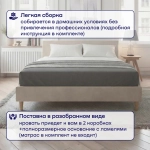 Кровать BuyStyle (велюр)