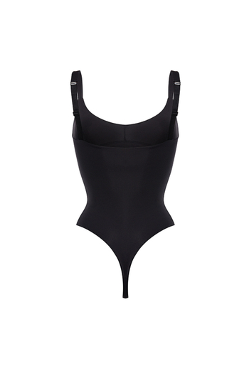 Боди на регулируемых бретелях SKIN Чёрный