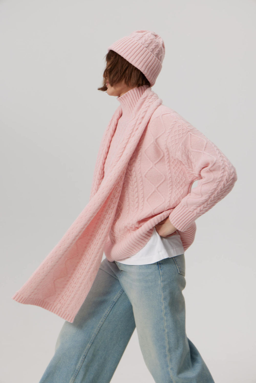 Шарф с аранами