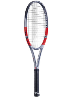 Теннисная ракетка Babolat Pure Strike 100 16/20 4-gen - grey/fluo strike + струны