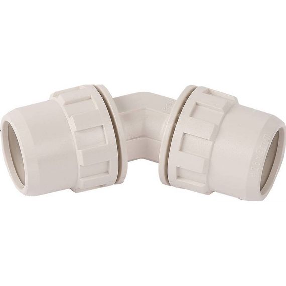 Соединитель угловой Зубр ШиреФит 26 мм; 45° 51491-26