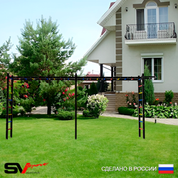 Уличная шведская стенка Sv Sport рукоход х 2 У50500 (Турник)
