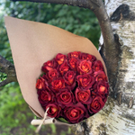 🌸 букетики Кофе-брейк (Coffee Break) — 21 роза на 40 см — 8 марта у Феи