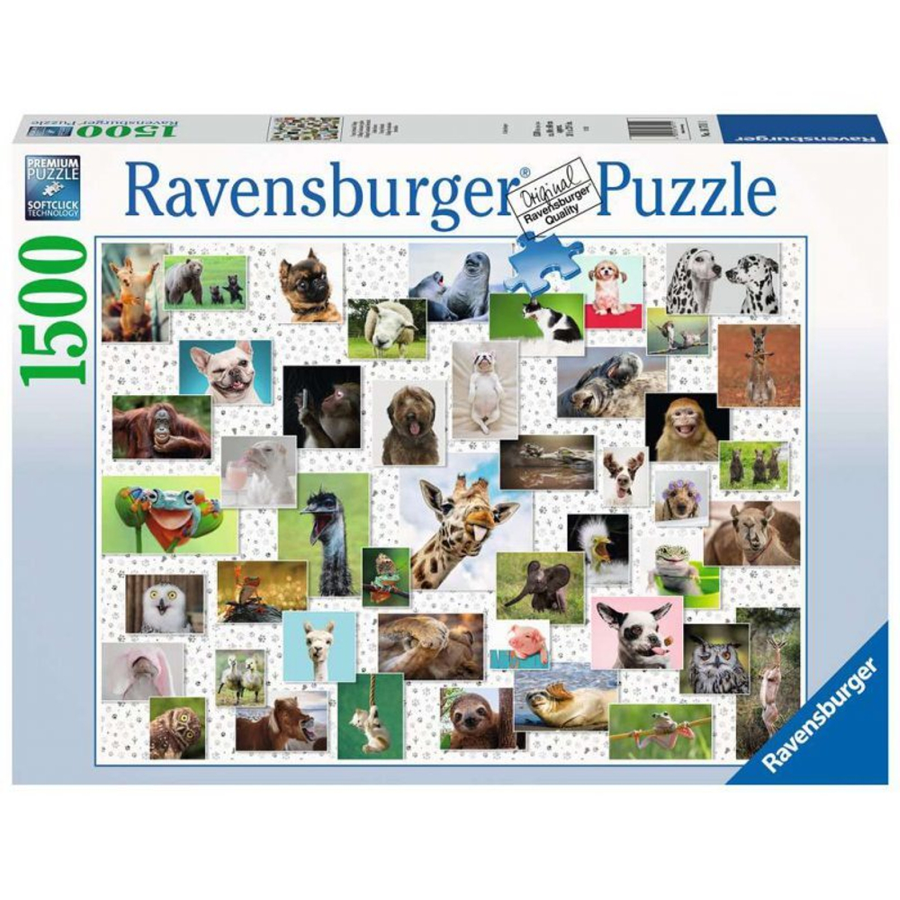 Ravensburger - Пазл Забавные животные 1500 шт. 167111