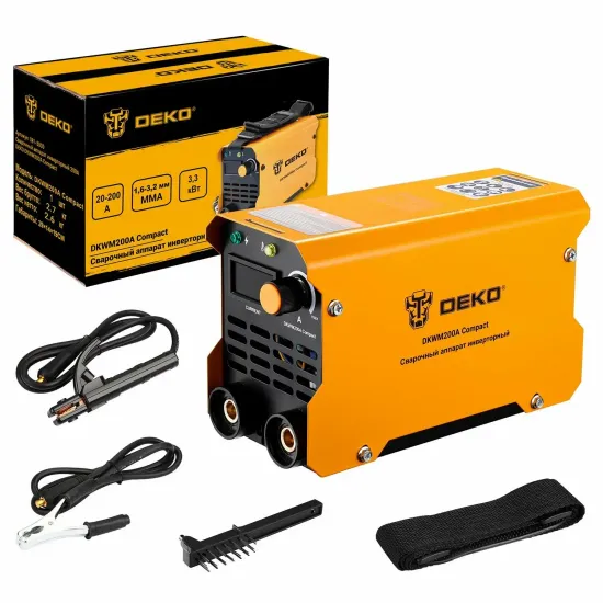 Сварочный инвертор "DEKO" DKWM200A COMPACT