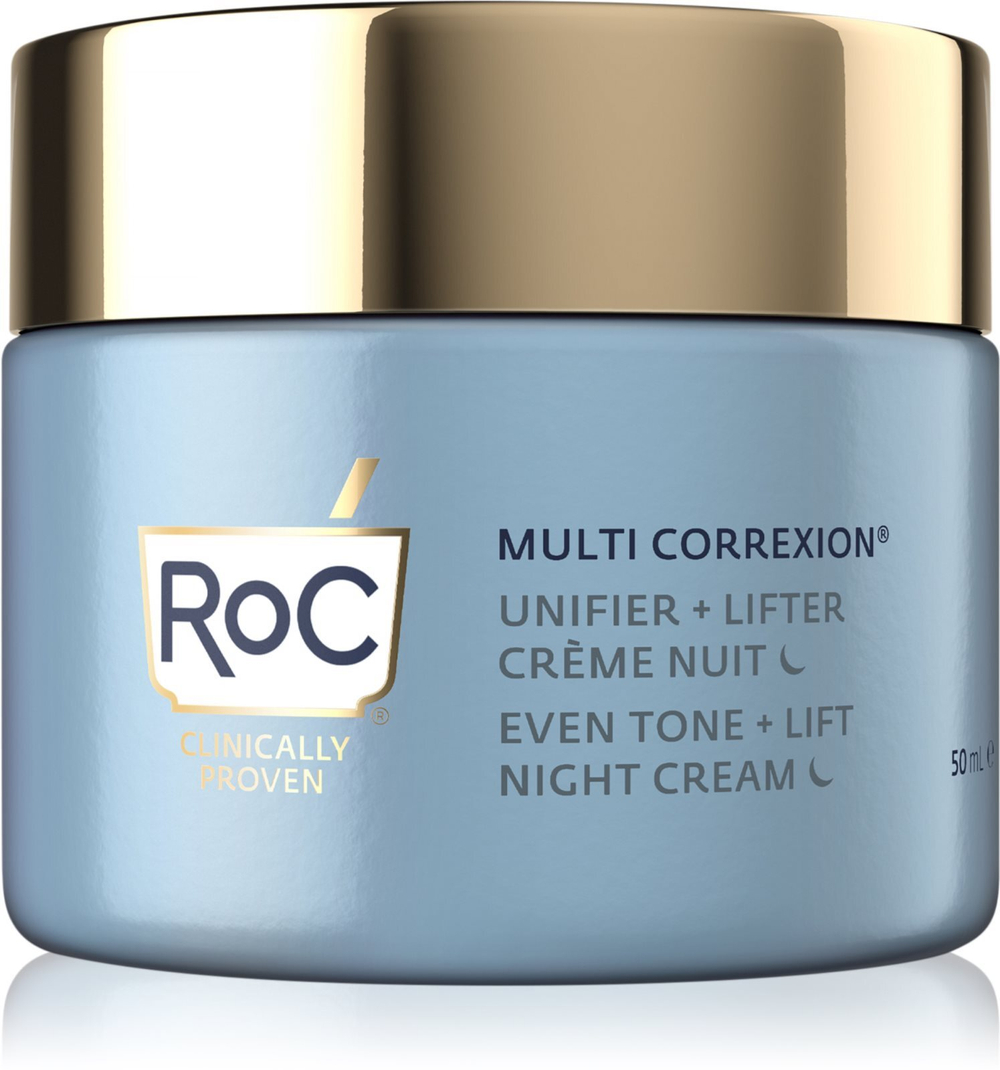RoC Multi Correxion Even Tone + Lift - осветляющий ночной крем для выравнивания тона кожи /   50  ml  / GTIN 1210000800602