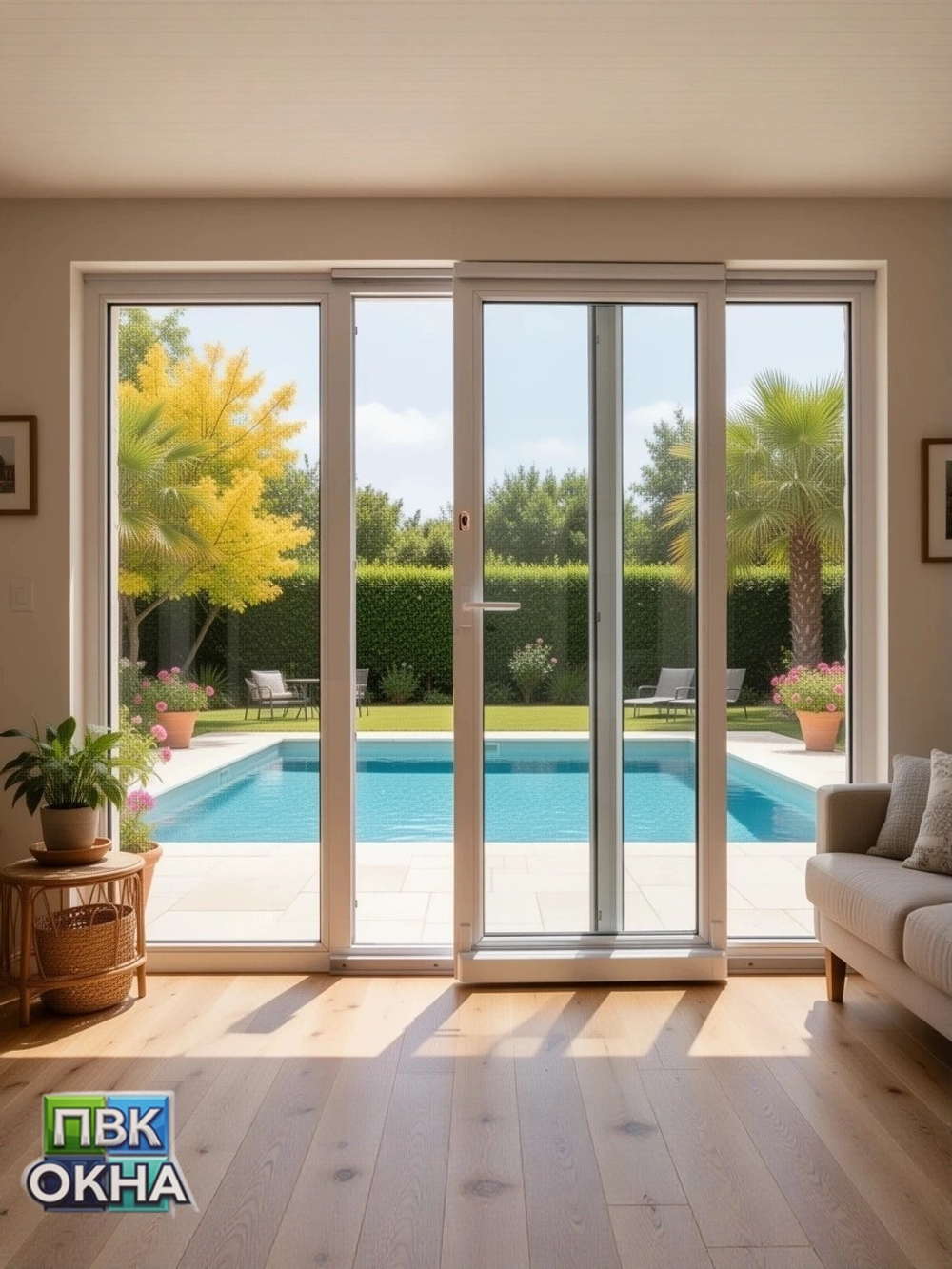 Раздвижные двери PSK-портал KBE Expert 70мм 5 камер