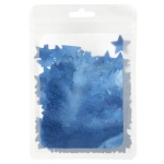 Конфетти «Звездочки галограмма» 15 г (2 см), Голубой